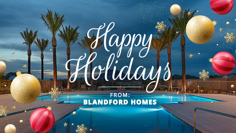 Happy Holidays from Blandford Homes